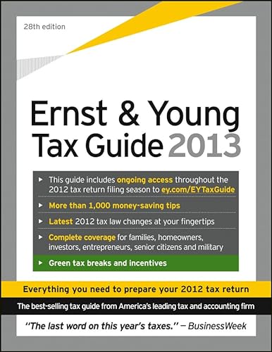Stock image for Ernst and Young Tax Guide 2013 for sale by Better World Books