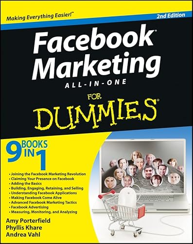 Stock image for Facebook Marketing All-in-One for Dummies for sale by Better World Books: West