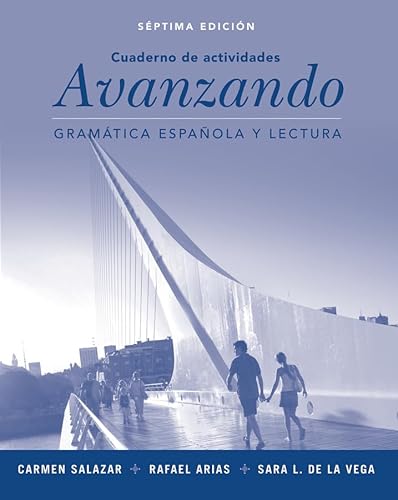 9781118472545: Workbook to accompany Avanzando: Gramatica espanol a y lectura