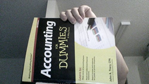 Imagen de archivo de Accounting For Dummies a la venta por SecondSale