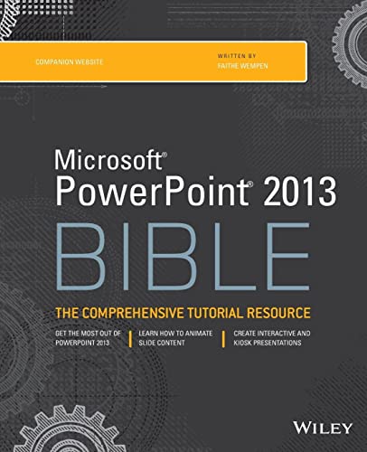 Imagen de archivo de PowerPoint 2013 Bible a la venta por AwesomeBooks