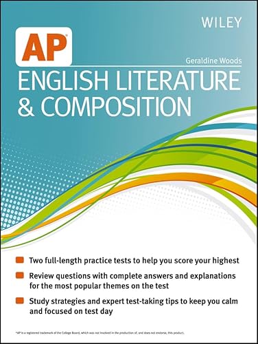 Wiley AP English Literature and Composition (9781118490198) by Woods, Geraldine