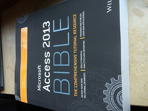Beispielbild fr Access 2013 Bible zum Verkauf von AwesomeBooks