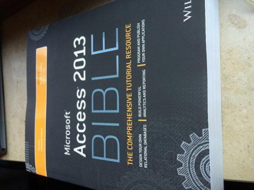 9781118490358: Access 2013 Bible