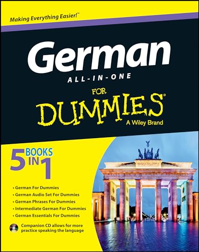 9781118491409: German All-in-One For Dummies, with CD
