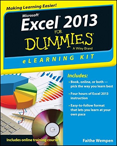 Beispielbild fr Excel 2013 eLearning Kit for Dummies zum Verkauf von Better World Books