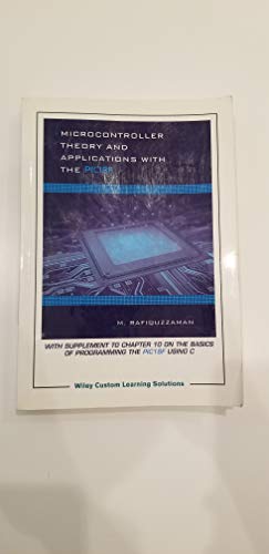 

Microcontroller Theory And Applications With The PIC18F