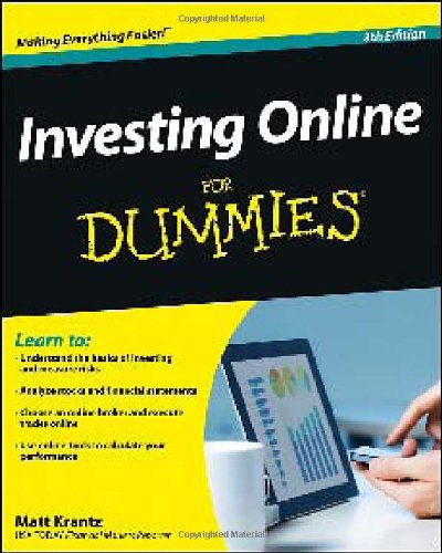 Beispielbild fr Investing Online for Dummies zum Verkauf von Better World Books