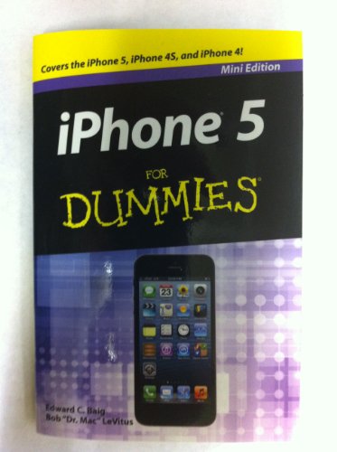 Beispielbild für (Mini Edition) iPhone 5 FOR DUMMIES (Mini Edition) zum Verkauf von Wonder Book