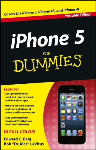 Beispielbild für iPhone 5 for Dummies Portable Edition (For Dummies) zum Verkauf von Discover Books