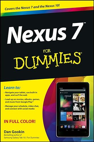 Stock image for Nexus 7 for Dummies (Google Tablet) for sale by Better World Books Ltd