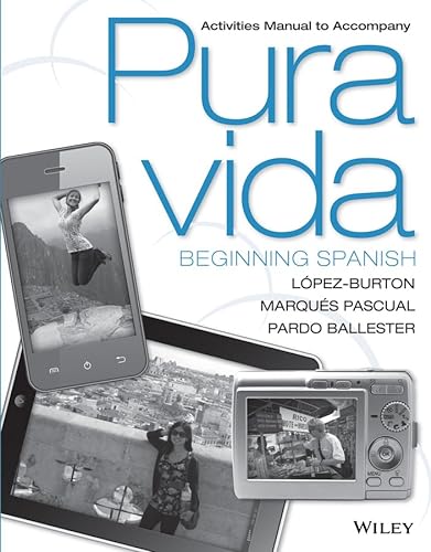 Stock image for Activities Manual to Accompany Pura Vida: Beginning Spanish for sale by HPB-Red