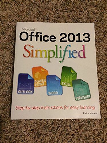 Beispielbild fr Office 2013 Simplified zum Verkauf von Front Cover Books