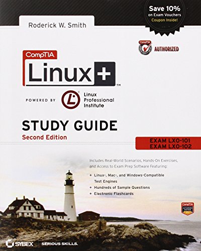 Imagen de archivo de CompTIA Linux+ Study Guide: Exams LX0-101 and LX0-102 a la venta por Front Cover Books