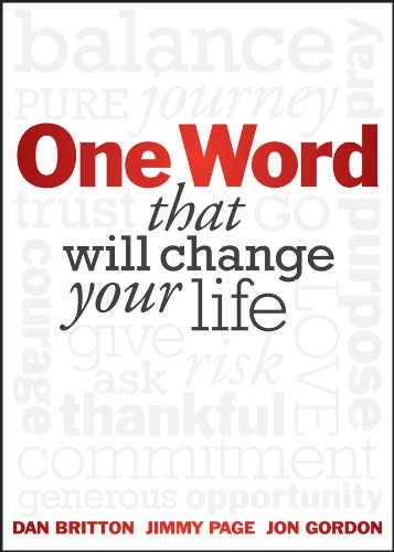 Beispielbild fr One Word that will Change Your Life zum Verkauf von Wonder Book
