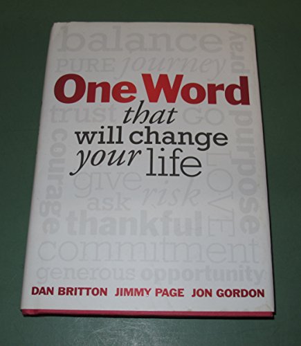Imagen de archivo de One Word that will Change Your Life a la venta por SecondSale