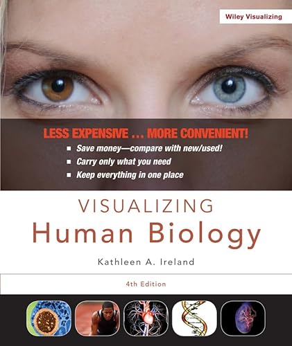 9781118560457: Visualizing Human Biology 4e Binder Ready Version + WileyPLUS Registration Card