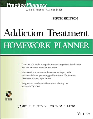 Imagen de archivo de Addiction Treatment Homework Planner (PracticePlanners) a la venta por HPB-Red