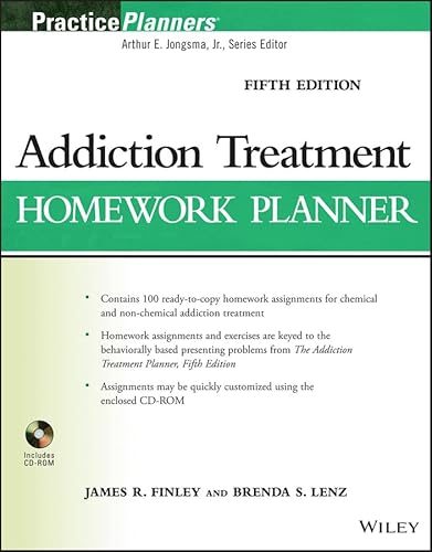 Stock image for Addiction Treatment Homework Planner [With CDROM] for sale by ThriftBooks-Dallas