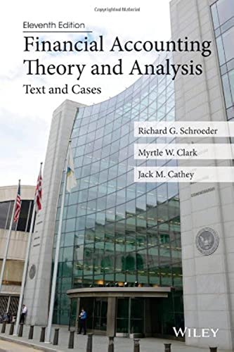 Beispielbild fr Financial Accounting Theory and Analysis : Text and Cases zum Verkauf von Better World Books: West