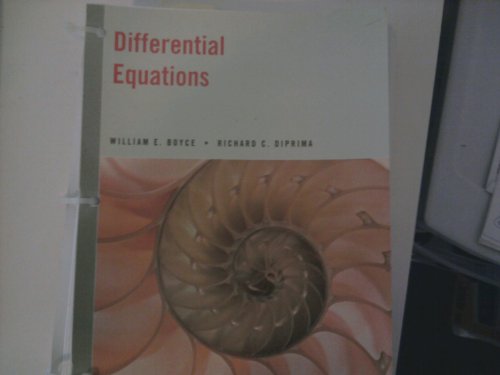 Stock image for differential equations for sale by Book Alley
