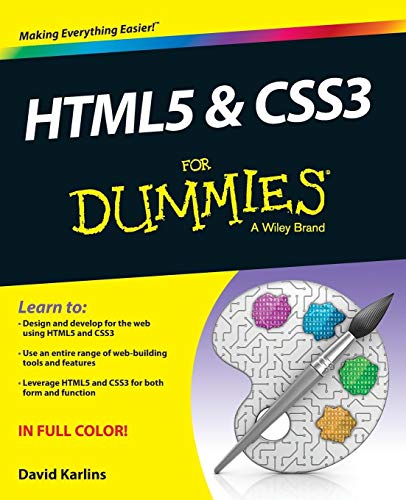 Beispielbild fr HTML5 and CSS3 For Dummies zum Verkauf von SecondSale