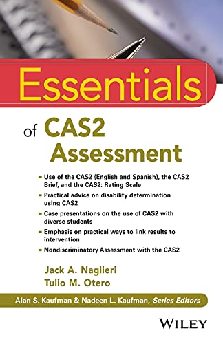 Beispielbild fr Essentials of Cas2 Assessment (Essentials of Psychological Assessment) zum Verkauf von Books Unplugged