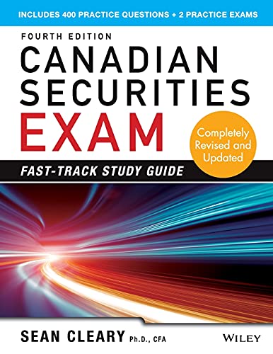 9781118605684: Canadian Securities Exam Fast-Track Study Guide fourth edition