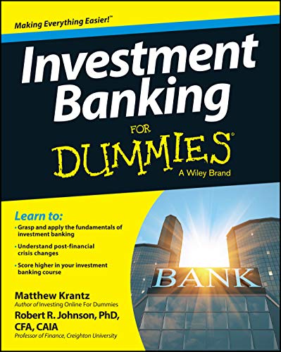 Beispielbild fr Investment Banking For Dummies zum Verkauf von Wonder Book