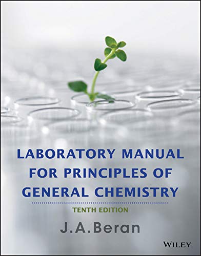 9781118621516: Laboratory Manual for Principles of General Chemistry