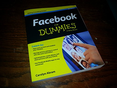 Beispielbild fr Facebook For Dummies zum Verkauf von Wonder Book