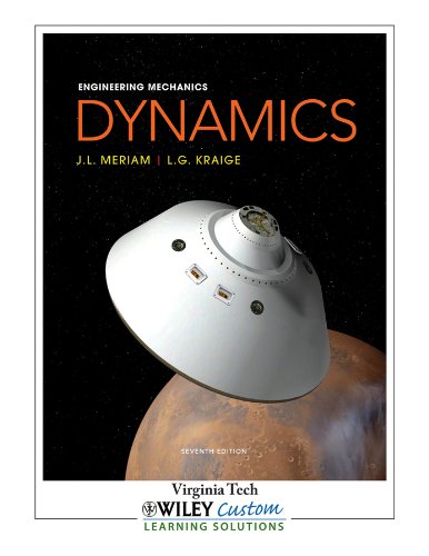 Stock image for Engineering Mechanics: Dynamics 7E Virginia Tech (Book only) for sale by BookHolders