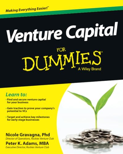 Beispielbild fr Venture Capital for Dummies zum Verkauf von Blackwell's