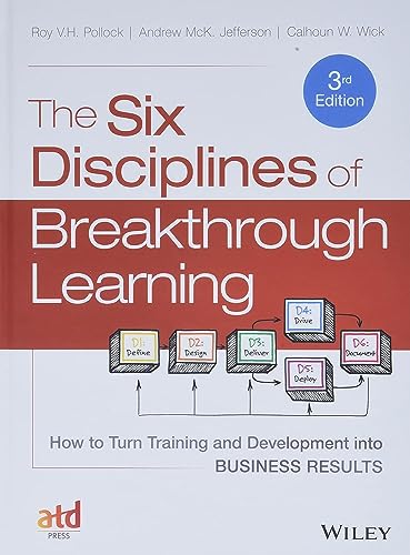 Beispielbild fr The Six Disciplines of Breakthrough Learning : How to Turn Training and Development into Business Results zum Verkauf von Better World Books