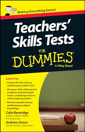 Beispielbild fr Teacher's Skills Tests For Dummies zum Verkauf von WorldofBooks
