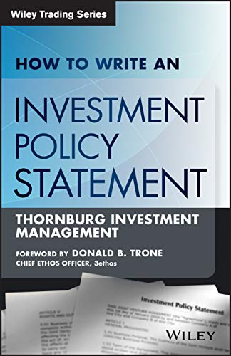 Beispielbild fr How to Write an Investment Policy Statement zum Verkauf von Better World Books
