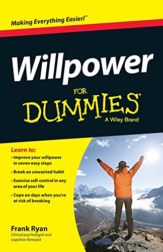 9781118680032: Willpower For Dummies (For Dummies Series)