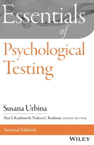 Imagen de archivo de Essentials of Psychological Testing (Essentials of Behavioral Science) a la venta por Chiron Media