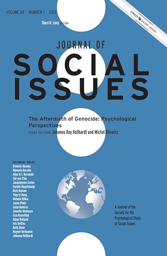 9781118691564: The Aftermath of Genocide: Psychological Perspectives (Journal of Social Issues (JOSI))