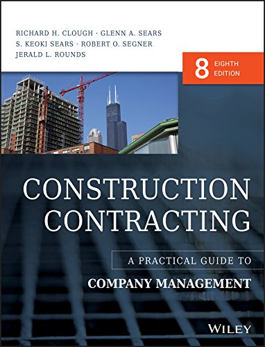 Beispielbild fr Construction Contracting: A Practical Guide to Company Management zum Verkauf von BooksRun
