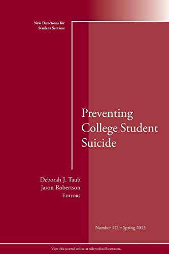 Beispielbild fr Preventing College Student Suicide zum Verkauf von Better World Books