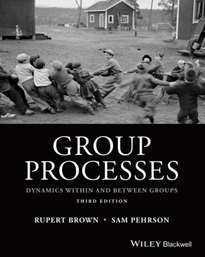 Imagen de archivo de Group Processes: Dynamics within and Between Groups a la venta por Books Unplugged
