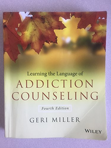 Imagen de archivo de Learning the Language of Addiction Counseling a la venta por Earl The Pearls