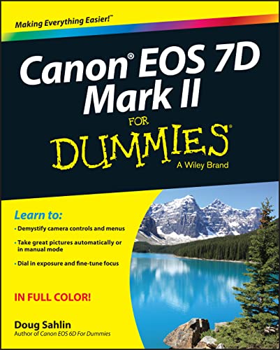Imagen de archivo de Canon EOS 7D Mark II For Dummies a la venta por BombBooks