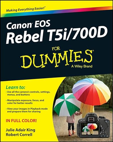 Stock image for Canon EOS Rebel T5i/700D for Dummies for sale by ThriftBooks-Atlanta