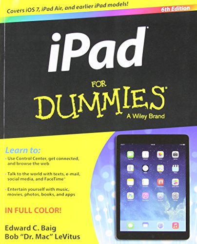 Imagen de archivo de iPad for Dummies a la venta por Better World Books