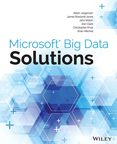 Imagen de archivo de Microsoft Big Data Solutions a la venta por Better World Books