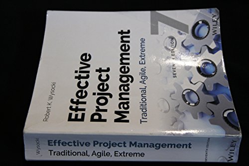 Imagen de archivo de Effective Project Management: Traditional, Agile, Extreme a la venta por SecondSale