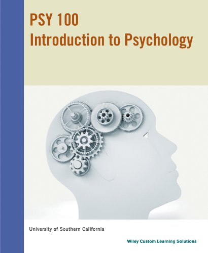 9781118733424: Introduction to Psychology - USC (University of Southern California) - PSY 100