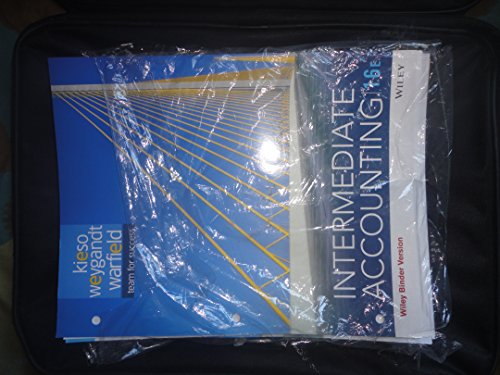 

Intermediate Accounting
